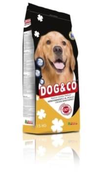 Hrana uscata pentru caini Dog&Co Adult cu pui 15 kg.