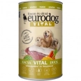EURODOG  VITAL conserve pentru câini 60 % 1240gr. rata