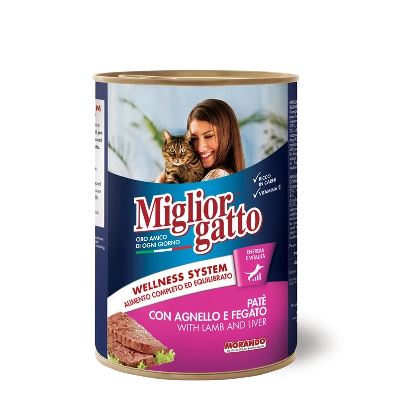 Morando(Miglior) con Agnello e Figato 400 g ПАШТЕТ С БАРАНИНОЙ И ПЕЧЕНЬЮ