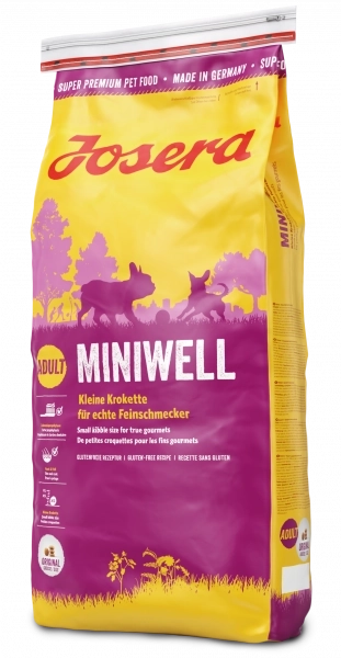 Josera SuperPremium MiniWell 15 kg.