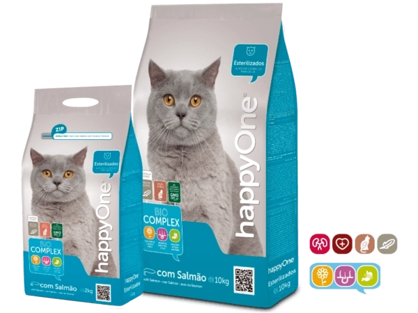 Сухой корм для стерилизованных кошек HappyOne Esterelizado, 10 kg.